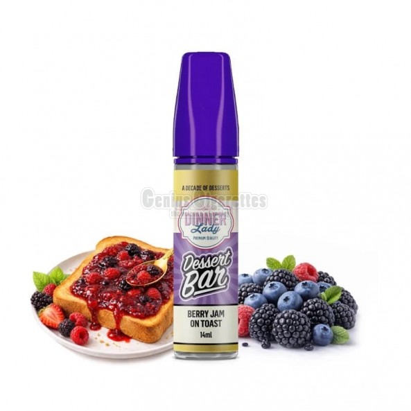 Dinner Lady Dessert Bar Berry Jam on Toast Flavour Shot 14/60ml